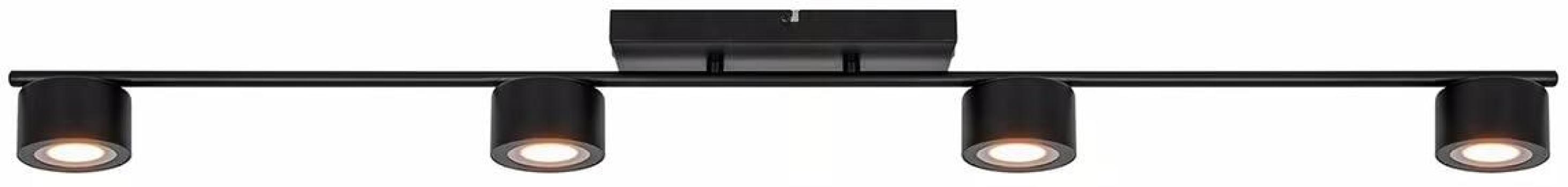 Nordlux Clyde 4-Rail Spotlight, 16W, 350lm, 2700K, schwarz (2213530103)