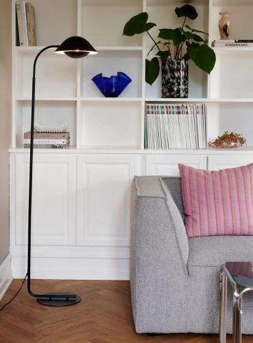 Nordlux Freya Stehlampe, E14, 40W, schwarz (2213124003)