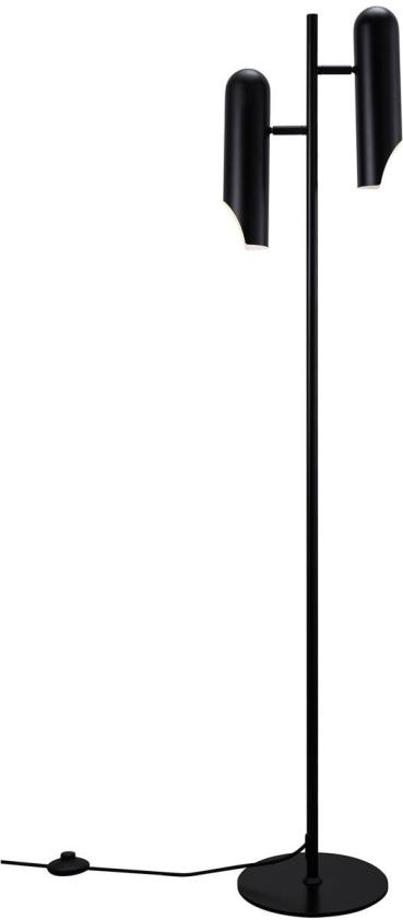 ARDEBO.de Nordlux Rochelle Stehlampe, GU10, IP20, 2x8W, Höhe 1450mm, schwarz (2320314003)