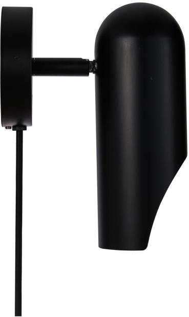 Nordlux Wandleuchte Rochelle Wandleuchtes, GU10, IP20, 8W, schwarz (2320301003)