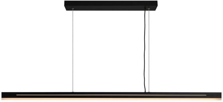 ARDEBO.de Nordlux Skylar Pendelleuchte, LED-Module, IP20, 2600lm, 25W, Länge 1150mm, dimmbar, schwarz (2113003003)