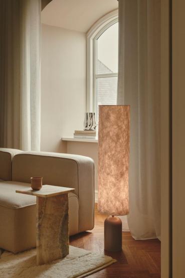 Nordlux Talli Stehlampe, E27, IP20, 40W, Höhe 1135mm, braun (2420054018)