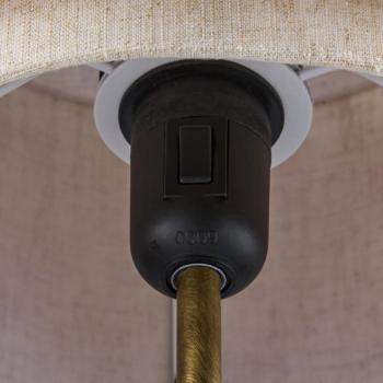 Nordlux Takai Wandleuchte, E27, IP20, 25W, Stoff-Lampenschirm, beige (2320421018)