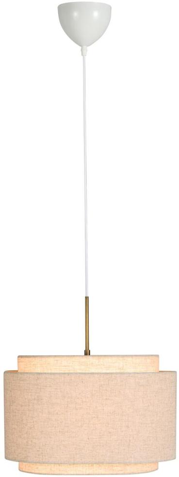 Nordlux Takai Pendelleuchte, E27, IP20, 25W, dimmbar, beige (2320403018)
