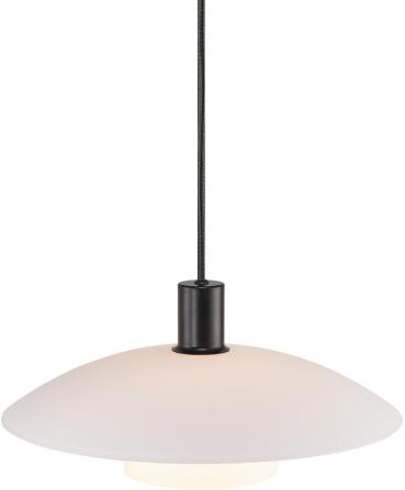 Nordlux Verona Pendelleuchte, E27, IP20, 40W, dimmbar, schwarz (2010863001)