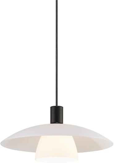 Nordlux Verona Pendelleuchte, E27, IP20, 40W, dimmbar, schwarz (2010863001)
