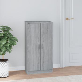 ARDEBO.de - Schuhschrank Grau Sonoma 55x35x108 cm Holzwerkstoff