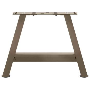 Couchtischbeine A-Form 2 Stk. 40x(30-31) cm Stahl