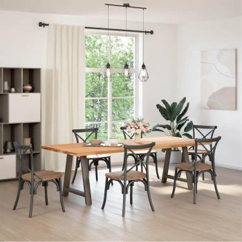 Couchtischbeine A-Form 2 Stk. 70x(72-73) cm Stahl