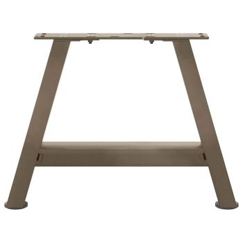 Couchtischbeine A-Form 2 Stk. 50x(30-31) cm Stahl