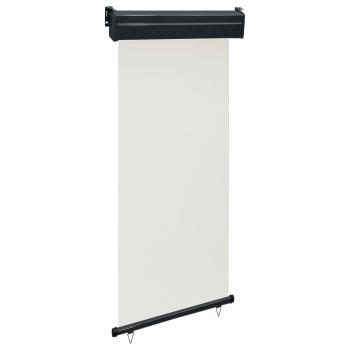 ARDEBO.de - Balkon-Seitenmarkise 85x250 cm Creme