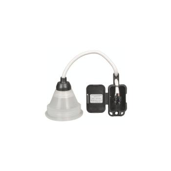 ARDEBO.de Bachmann Silikon Einbaustrahler- gehäuse Serie 1000 GU10 230V, weiß (924.350)