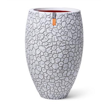ARDEBO.de - Capi Vase Clay Elegant Deluxe 50x72 cm Elfenbeinfarben