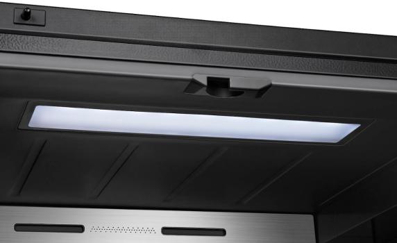 Hisense RQ760N4IFE Stand Side by Side Kombination MultiDoor, 91,4 cm breit, 577 L, Total NoFrost, Wasser-/Eisspender, Festwasseranschluss, WLAN, Schwarz Inox