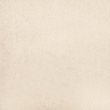 Sessel mit Hocker Beige 60 cm Mikrofasergewebe