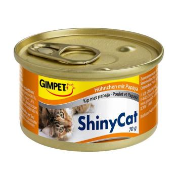 ARDEBO.de Gimpet ShinyCat Hühnchen + Papaya 70g