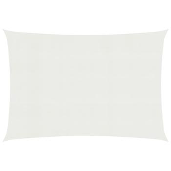 ARDEBO.de - Sonnensegel 160 g/m² Weiß 2x2,5 m HDPE