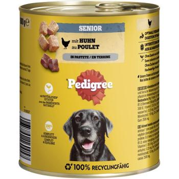 ARDEBO.de Pedigree Dose Senior Huhn Pastete 800g