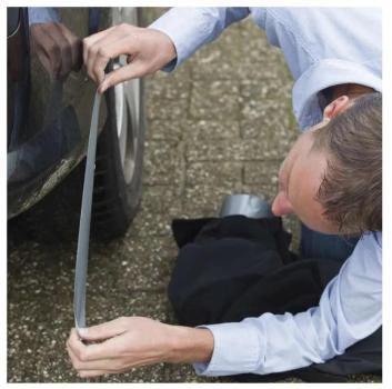 EMOS F6030 Isolierband, wasserdicht, Breite 48mm, Länge 10m, PVC, grau (2002502002)