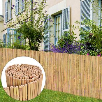 ARDEBO.de - Gartenzaun Bambus 300 x 100 cm