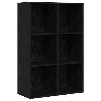 ARDEBO.de - Bücherregal Braun Eichen-Optik 66x30x98 cm Holzwerkstoff