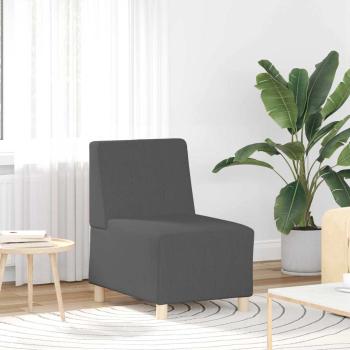 ARDEBO.de - Sessel Dunkelgrau 55 cm Cordstoff