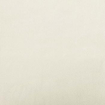 Zweisitzer-Sofa Creme 120 cm Samt