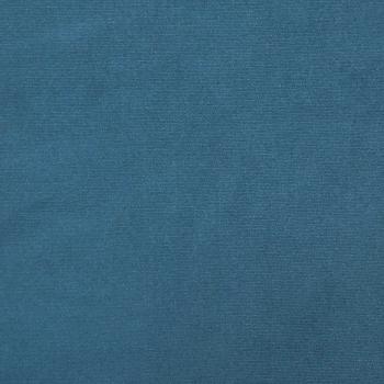 Zweisitzer-Sofa Blau 120 cm Samt