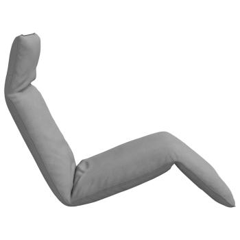 Sonnenliege Klappbar Grau 175x54x8,5 cm Oxford-Gewebe