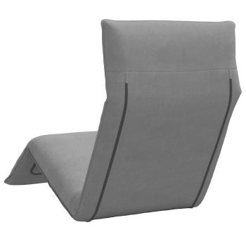 Sonnenliege Klappbar Grau 175x54x8,5 cm Oxford-Gewebe