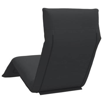 Sonnenliege Klappbar Schwarz 175x54x8,5 cm Oxford-Gewebe