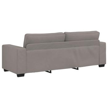 3-Sitzer-Sofa Taupe 180 cm Stoff