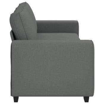 3-Sitzer-Sofa Dunkelgrau 180 cm Stoff