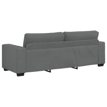 3-Sitzer-Sofa Dunkelgrau 180 cm Stoff