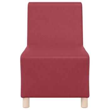 Sessel Weinrot 55 cm Kunstleder
