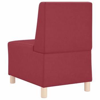 Sessel Weinrot 55 cm Kunstleder