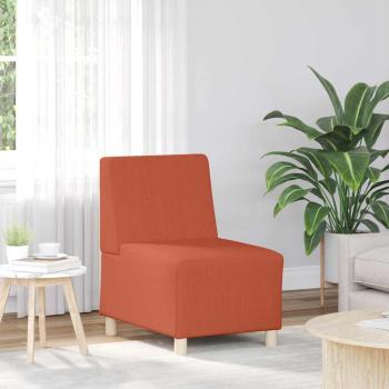 ARDEBO.de - Sessel Rot Orange 55 cm Cordstoff
