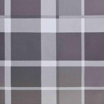 ARDEBO.de - Sonnenliege Klappbar Grau Karomuster 175x54x8,5cm Oxford-Gewebe