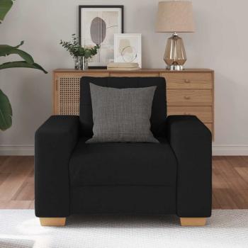 Sessel Schwarz 59 cm Stoff