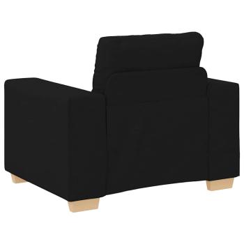 Sessel Schwarz 59 cm Stoff