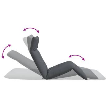 Sonnenliege Klappbar Anthrazit 175x54x8,5 cm Oxford-Gewebe