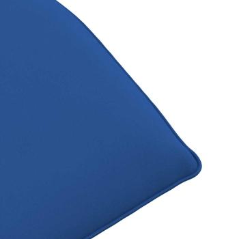 Sonnenliege Klappbar Königsblau 175x54x8,5 cm Oxford-Gewebe