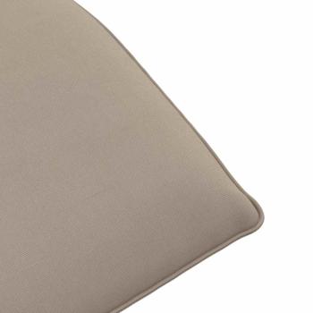 Sonnenliege Klappbar Taupe 175x54x8,5 cm Oxford-Gewebe