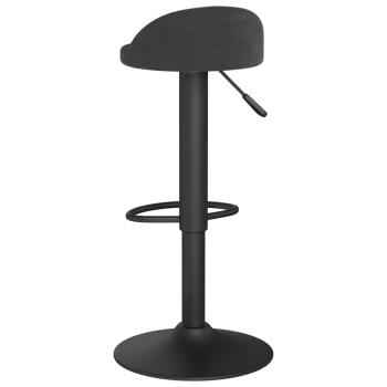 Barhocker 2 Stk. Schwarz Samt