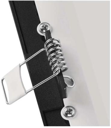 EMOS NEXXO ZD2323 LED-Einbauleuchte, quadratisch, Change CCT, 7W, 1600lm, 120x120mm, schwarz (1540240670)
