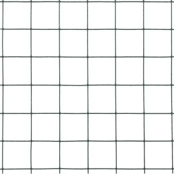 Drahtzaun Stahl mit PVC-Beschichtung 25x1,5 m Grün