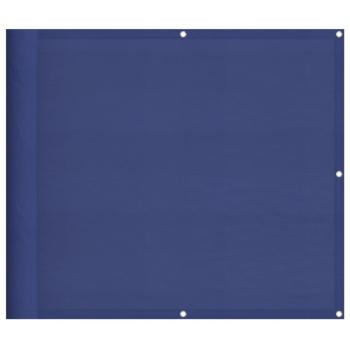 Balkon-Sichtschutz Blau 90x1000 cm 100 % Polyester-Oxford