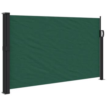 Seitenmarkise Ausziehbar Dunkelgrün 117x300 cm