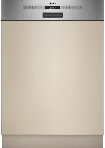 ARDEBO.de Neff S145HTS04E N50 Teilintegrierter Geschirrspüler, 60 cm breit, 13 Maßgedecke, AquaStop, Kindersicherung, HomeConnect, Edelstahl