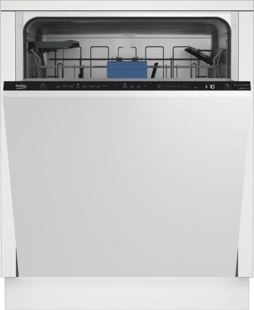 ARDEBO.de Beko BDIN28O40 Vollintegrierter Geschirrspüler, 60 cm breit, 14 Maßgedecke, 8 Programme, LedSpot, WaterSafe+, Fast+